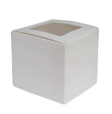 Picture of SINGLE CUPCAKE BOX WITH WINDOW